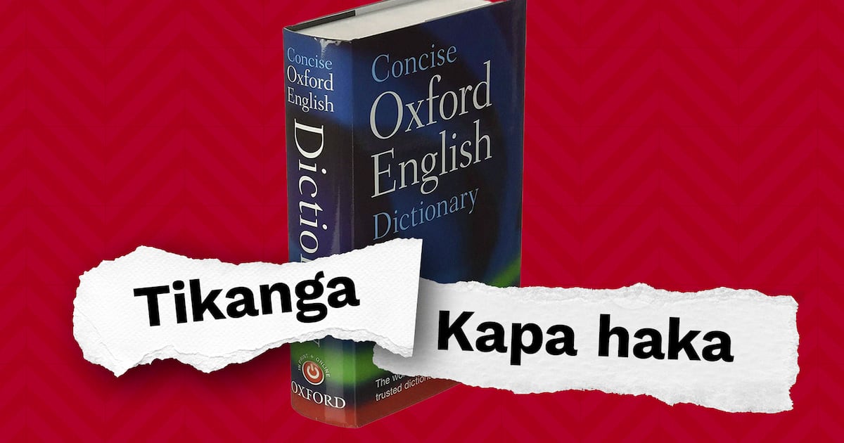 Photo of More kupu Māori added to Oxford English dictionary