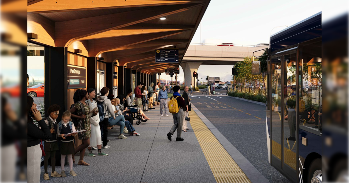 Photo of Mana whenua gift Māori names for Auckland Transport busway