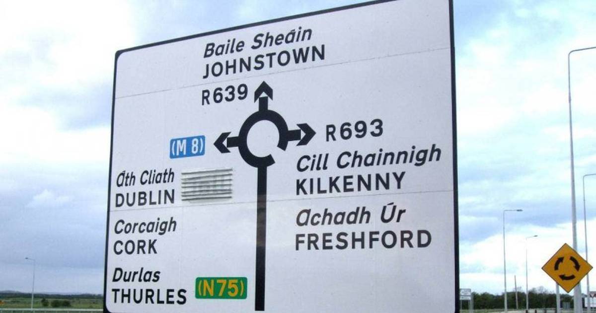 What happened when Ireland got bilingual road signs?