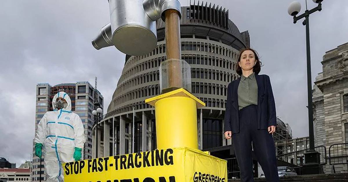 Greenpeace urges Kiwis to stop fast-track approval bill in its tracks; cabinet keen to restart developments