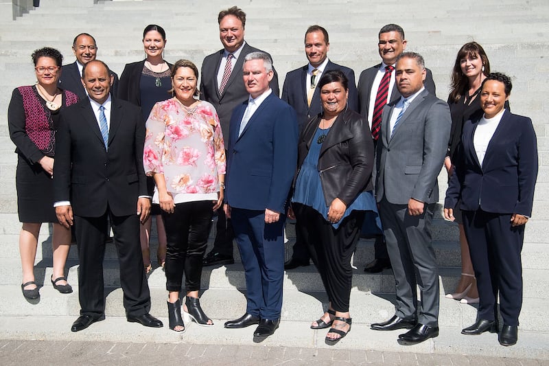The once mighty Māori Labour Caucus from September 2022.