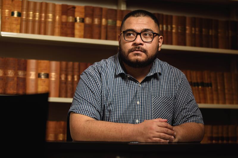 Auckland University law lecturer Fuimaono Dylan Asafo.