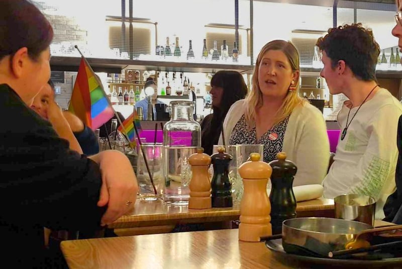 Rotorua Chamber of Pride executive member Maddie Palfrey at a Friday Social.