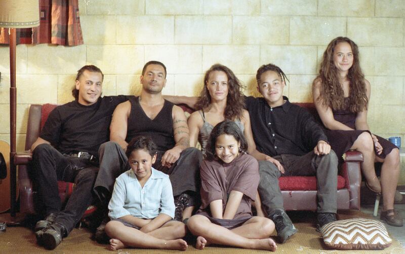 The Heke family in 'Once Were Warriors'.