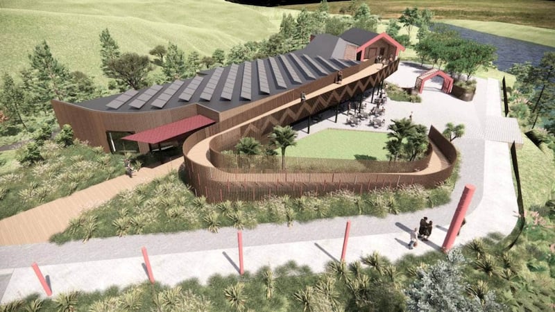 Concept plans for a proposed Marae and Cultural Centre for Te Motu o Poutoa in Palmerston North.