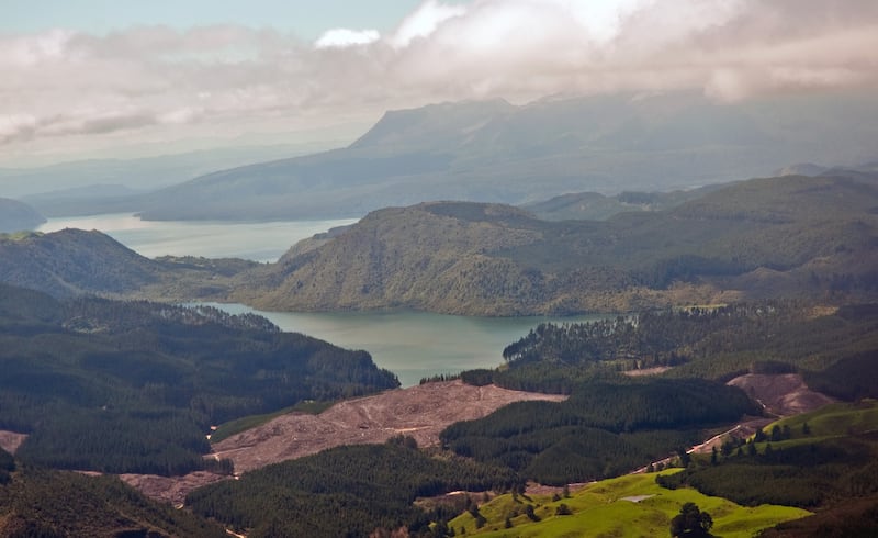 Lakes Okareka and Tarawera, Rotorua.