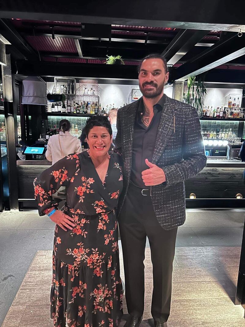 Niva Reitimanu and Steven Adams.