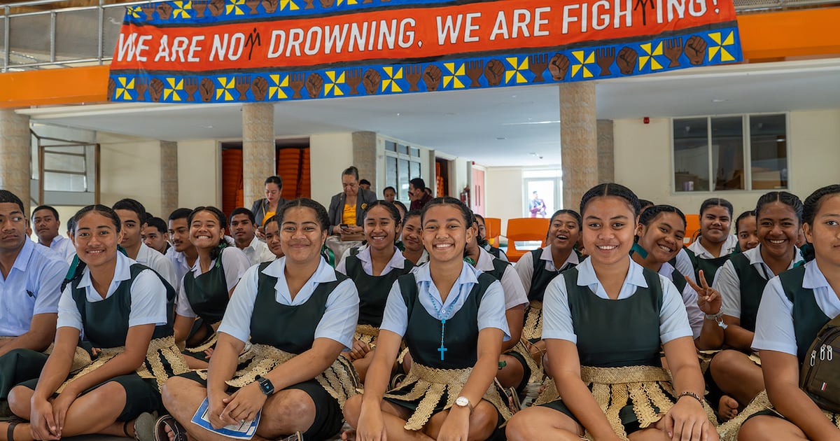 Pacific Climate Warriors demand urgent action amid rising sea levels