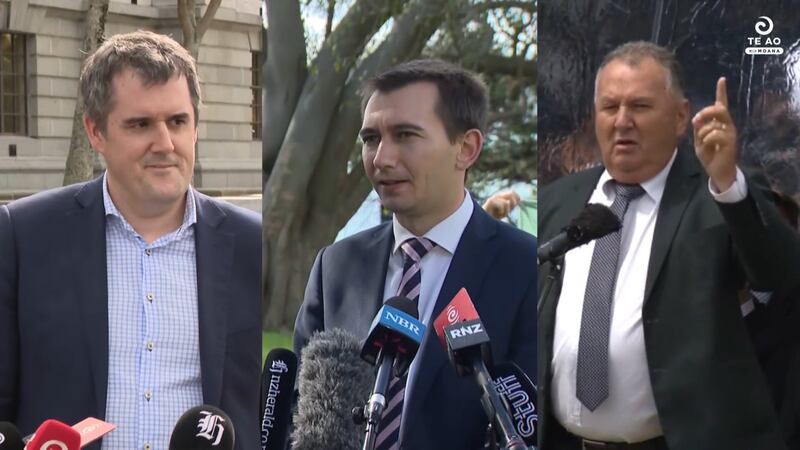 Chris Bishop Infrastucture, Simeon Brown Transport and Shane Jones Regional Development - Three Ministers in charge of the Fast-Track Approvals Bill