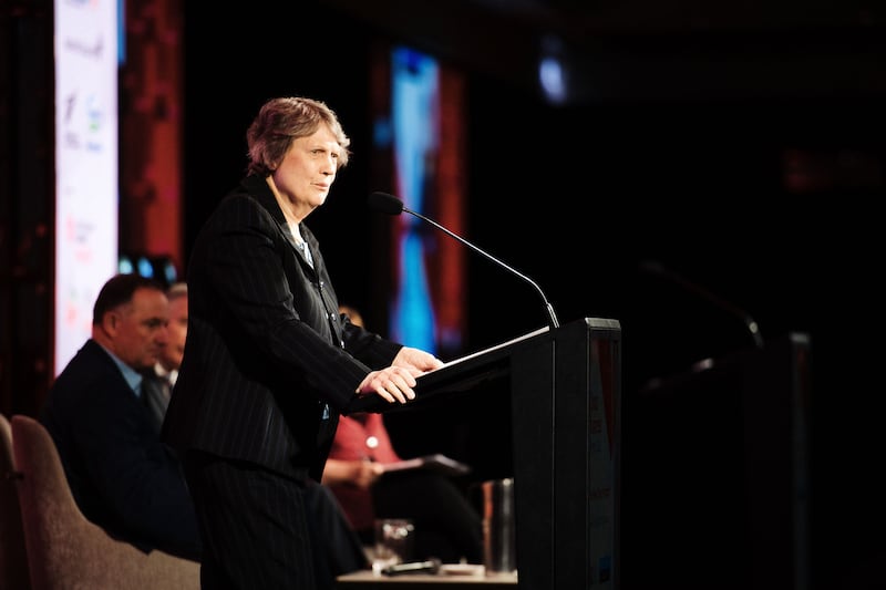 Former Prime Minister Helen Clark.