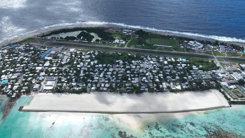 Seven hectares of land added to Tuvalu to combat sea level rises -more ...