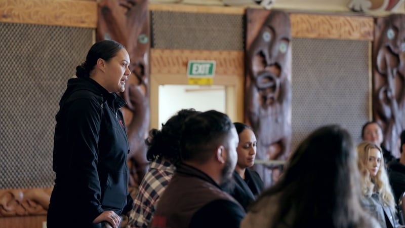 Another Participant at Climate Change Take Āhuarangi -  Hui a Rangatahi Maori