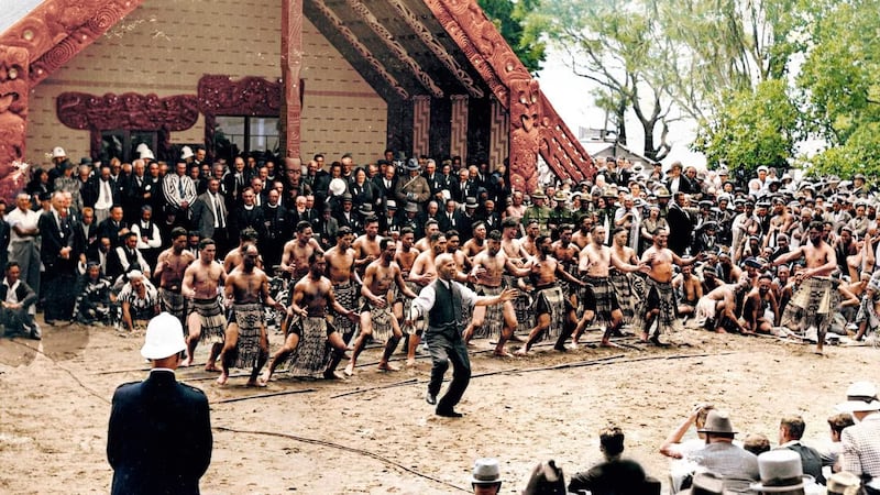 When the likes of Apirana Ngata (pictured leading the haka at the opening of the wharenui at Waitangi in 1940) graduated in law, an inquiry was held to into Te Aute College which was teaching university entrance subjects like Latin, Algebra and Geometry.